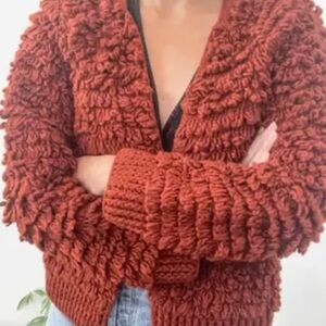 Universal Thread Chunky Monster Sweater in Sienna Women's Size M ✨ 3 /$13 ✨